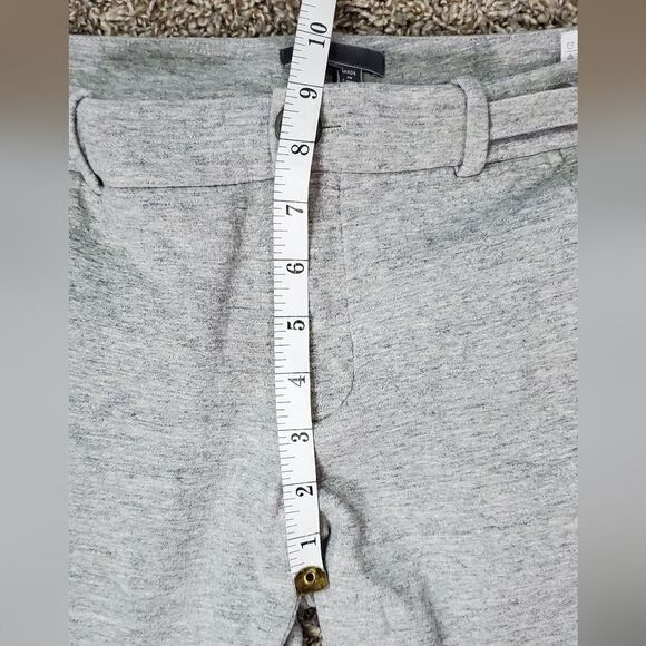 Vince Heathered Light Gray Jogger Dress Pants - Picture 3 of 7